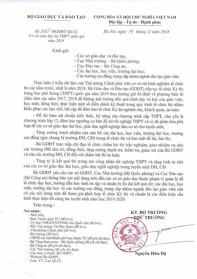 công bố chính thức kỳ thi thpt quốc gia 2019.png